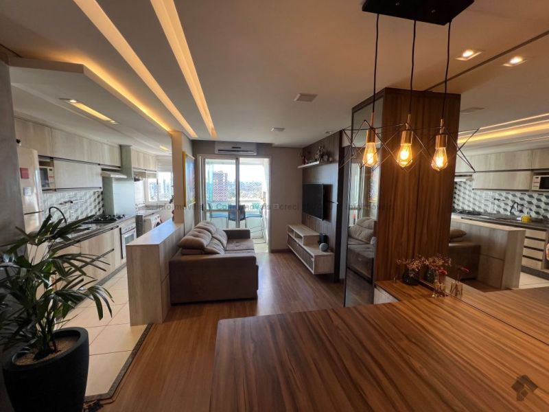 Garden ricamente mobiliado — Chácara Cachoeira, Campo Grande MS