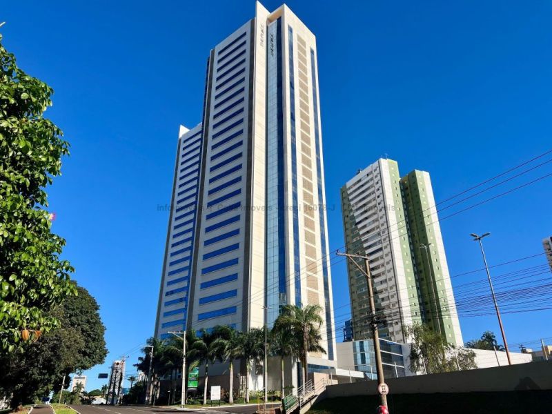 Sala mobiliada no The Place com 65 m²